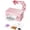Pink, variant on Thermal Shipping Label Printer with Stand, 4x6 Label Printer for Small Business, Compatible with , Android, Windows & , Works with USPS Shopify (White)