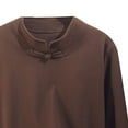 thumbnail image 3 of Yuyuzo Hauts de Pyjama pour Femmes Doublés en Molleton Col Roulé Couche de Base sous-Vêtements Thermiques en Molleton, 3 of 5