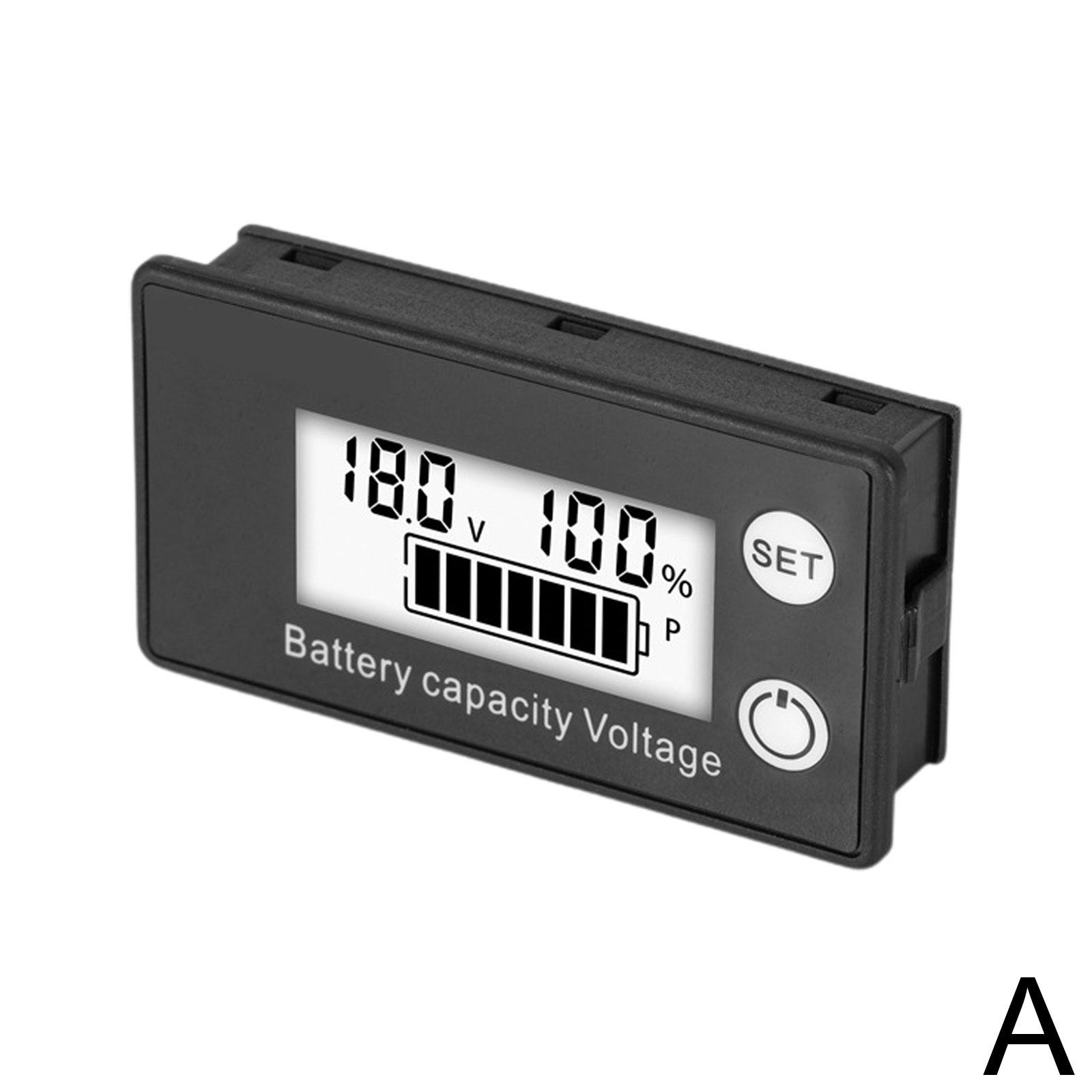 DC8V100V Battery Capacity LCD Digital Indicator Monitor Meter Volt