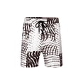thumbnail image 1 of Txlixc Pantalones cortos de playa para hombres con cintura elástica, impresión hawaiana suelta Txlixc moda, 1 of 4