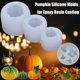 thumbnail image 4 of Juego de moldes de silicona para velas de calabaza ZQYSING, 4 piezas, 4 of 6