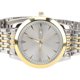 thumbnail image 2 of Quartz Men Watch Commercial Dual Date Stylish Classic Quartz Stainless Steel Dress Watch Gold and Silver Strap White Dial, 2 of 4