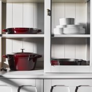 Staub 4 Piece Grenadine Stackable Cast Iron Cookware Set