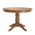 thumbnail image 6 of Lexington 42" Round Wood Pedestal Base Dining Table, Oak, 6 of 6