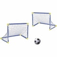 thumbnail image 1 of Set 2 Porterias Infantiles Futbol Soccer Con Pelota Incluida azul 20 MyTek MY5576, 1 of 6