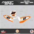 thumbnail image 3 of Kalair GFX Graphics Kit for KTM Motorcross 2-Stroke 125SX,250SX and 300SX (2023) Razor Series, 3 of 5