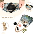 thumbnail image 2 of FORMRS Womens Shoulder Bag with Chain Strap Clutch Purse Cute Tote Handbag, Blue Sea Boat, 2 of 7