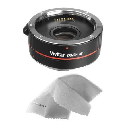 Canon Zoom Super Wide Angle EF 16-35mm f/2.8L II USM 2x Teleconverter (4 Elements) + Nwv Direct Microfiber Cleaning Clot