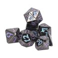 thumbnail image 4 of Juego de dados, 7 piezas Juego de dados de dados de metal sólido Juego de dados sólidos Valor inmejorable, 4 of 8