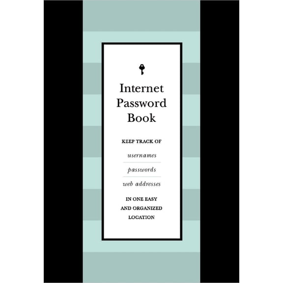 Creative Keepsakes Internet Password Book: Keep Track of Usernames, Passwords, and Web Addresses in One Easy and Organized Location, Book 9, (Hardcover)