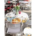 thumbnail image 4 of Outdoor Tablecloth with Umbrella Hole and Zipper, Fall Thanksgiving Round Table Cloth 60 Inch Waterproof Tablecloth, Maple Leaf Harvest Botanical Autumn Picnic Table Cover for Patio Camping, 4 of 7