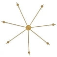 thumbnail image 5 of 83077LCB Lark Hux - 35W 7 LED Large Chandelier-8.75 Inches Tall and 36 Inches Wide, 5 of 7