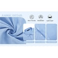 thumbnail image 6 of RICHCOIN Mens Linen Shirts Short Sleeve Button Down Dress Shirts for Men Casual Summer Tops Beach, 6 of 7