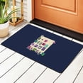 thumbnail image 1 of Blue Pink Eat Sleep Game Repeat Collage Rugs Doormat, Non-Slip Machine Washable Carpets Floor Door Mat , 36" x 24", 1 of 6