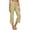 QV144_Khaki, variant on Wide Leg Capri Pants for Women High Waisted Cotton Linen Summer Pants Casual Drawstring Cropped Trousers with Pockets Sky Blue XL