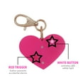 thumbnail image 3 of BLINGSTING Essentials Personal Safety Alarm for Women, Pink 125 Decibel Alarm with LED Safety Light, 3 of 3
