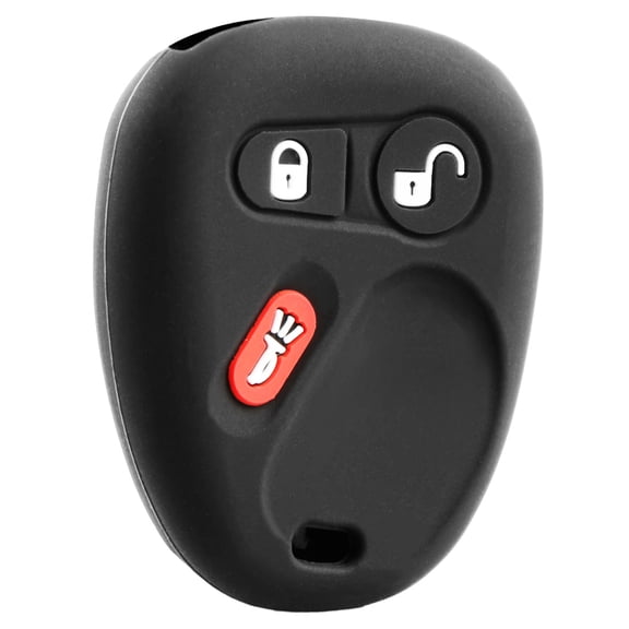 KEYLESSOPTION Key Fob Remote Silicone Case Cover Protector for 2003-2007 Chevrolet Cadillac GMC Hummer Pontiac Saturn 1-Pack