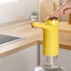 thumbnail image 3 of Bomba de botella de agua para sistema de bomba dispensadora de botellas de agua de 5 galones, bomba de agua potable automática con carga USB, portátil (amarillo), 3 of 5