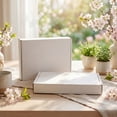 thumbnail image 3 of 50 pack 7x5x1 inch Shipping Boxes – Recyclable White Corrugated Cardboard Mailers for Small Gift & Business, 3 of 6