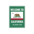thumbnail image 2 of Welcome to California Novelty Sign, Metal Wall Decor - 10x14 inches, 2 of 4
