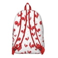 thumbnail image 5 of Cartoon Farm Eggs and Chickens Pattern School Backpack – Lightweight Travel Bag with Durable Oxford Material, Large Capacity, Anti-theft Features for Students, Teens, and Women, 5 of 5