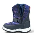 thumbnail image 5 of Kushyshoo Kids Snow Boots Waterproof Blue Star Boys Winter Boot Little Kid Size 13, 5 of 7