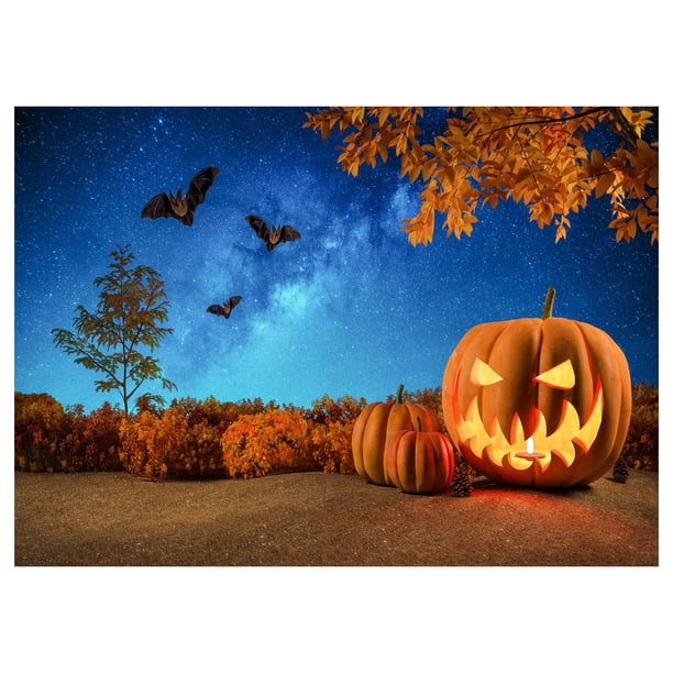 Fondo de fotografía de tema de Halloween Fondo de fotografía de retrato con diseño de calabaza Acces Abanopi Fondo