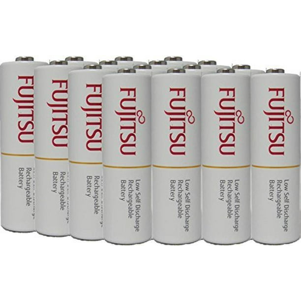 16 Fujitsu AA rechargeable NiMH batteries 1.2V 1900mAh Readytouse