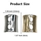 thumbnail image 3 of hebillas de cola de caballo doradas para mujer, puños de metal para el cabello, clip decorativo de metal para cola de caballo alta, puño de cola de caballo de metal dorado para vestir (estilo 5), 3 of 6