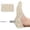 A-Beige207, variant on Babaley Women's Socks 5 Pack No Show Socks Solid Color Silicone Non Slip Comfort Breathable Casual Daily Socks