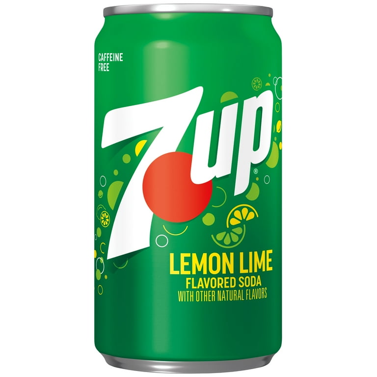 7UP Caffeine Free Lemon Lime Soda Pop 7.5 fl oz 10 Pack Cans