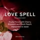 thumbnail image 2 of Set de regalo Victoria's Secret Love Spell Mini Mist & Lotion, 2 of 3