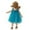 Blue, variant on HNMKIU Sleeveless Ruffle Party Dress for Toddler Girls Kids Formal Occasion Outfit Black,3-4 Years