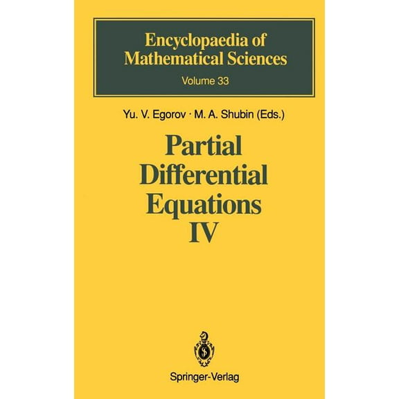 Encyclopaedia of Mathematical Sciences Partial Differential Equations IV: Microlocal Analysis and Hyperbolic Equations, Book 33, (Hardcover)