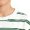 White, variant on Dursoulink Short Sleeve Round Neck T-Shirt for Boys, Striped Cotton Top, Regular Fit, Pullover Style, Drop Shoulder, Casual Summer Wear
