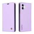 thumbnail image 4 of Funda para iPhone 16 Plus Estuche de Cuero PU Tipo Cartera con Ranuras para Tarjetas y Cierre Magnético, 4 of 5