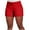 Red, variant on XWSHYW Shorts for Women Fashion Solid Color Comfortable Shorts with Pockets Leisure Slim Fit Comfort Waist Summer Shorts