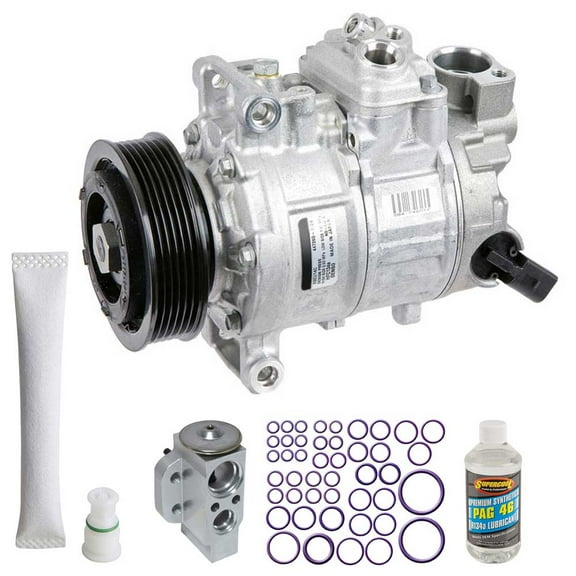 For Audi A5 Quattro 2015 2016 OEM AC Compressor w/ A/C Repair Kit - BuyAutoParts