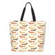 thumbnail image 1 of Disketp Dachshund Bolsa Tote Estampada para Mujer, Bolso de Hombro y de Mano para Compras y Viajes, 1 of 8