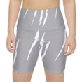 thumbnail image 3 of Effete Feline Claw Marks Scratch Women Workout Shorts (AOP), 3 of 9