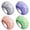 Purple-Green-Orange-Silver, variant on Shower Caps, Extra Large for Women Long Hair, Double Layer Waterproof Reusable Hair Cap 4 Pieces