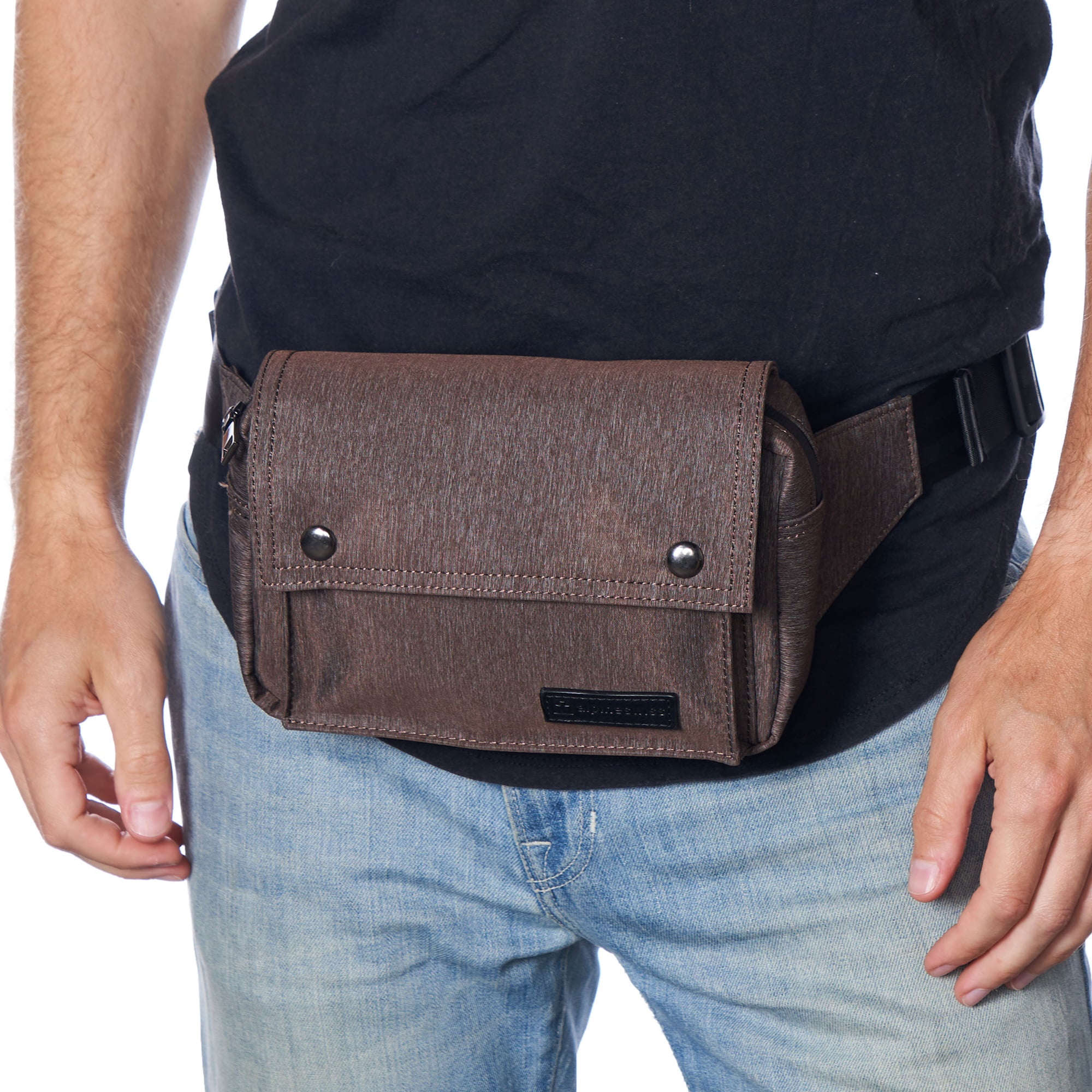Alpine Swiss Fanny Pack Waist Bag Adjustable Belt Strap Crossbody Sling Bum Bag