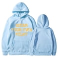 thumbnail image 4 of Women Black Wear Your Own Story Motivational Quote Graphic Hoodie with Drawstring Casual Pullover Sweatshirt, 4 of 5