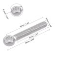 thumbnail image 2 of Uxcell M10x60mm 304 Perno de Ojo de Acero Inoxidable para Elevación de Máquinas 4pcs, 2 of 5