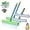 2pcs, variant on 12in Window Cleaning Kit,3 in 1 Recyclable Silicone Window Cleaning Scraper for Shower Glass Mirror Door Car