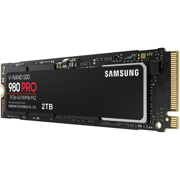 SAMSUNG 980 PRO Series - 2TB PCIe Gen4. NVMe 1.3c - SSD MZ-V8P2T0B/AM - Walmart.com
