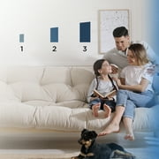 Midea 42 Tall 3-Speed Smart Tower Fan with Wi-Fi, New, Blue, MFT1021CRWB