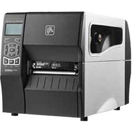 Zebra ZT230 Thermal Transfer Printer, Desktop, Label Print, Power Cord with US Plug, Serial, USB, and Internal ZebraNet PrintServer 10/100 Ethernet, ZPL