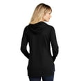 thumbnail image 2 of Sport Tek Female Cowl Neck Hoodie Black Triad So X-Large, 2 of 4
