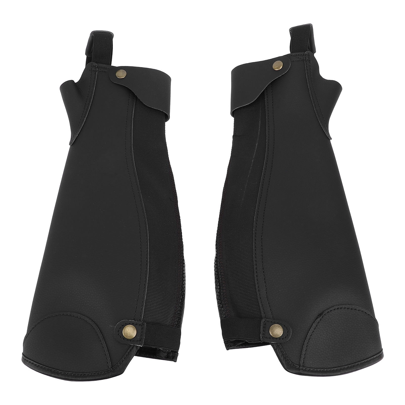 Chaps équitation Barnstable Adulte – Daim Noir Frangé, Taille L Longue, Occasion Très Bon état